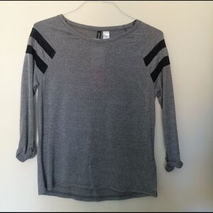 NET- h and m grey tee shirt